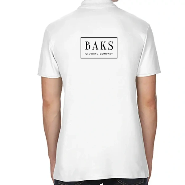 Polo Shirts - White Back